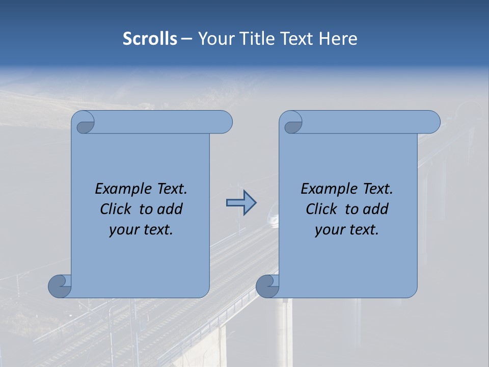 High Road Transport PowerPoint Template