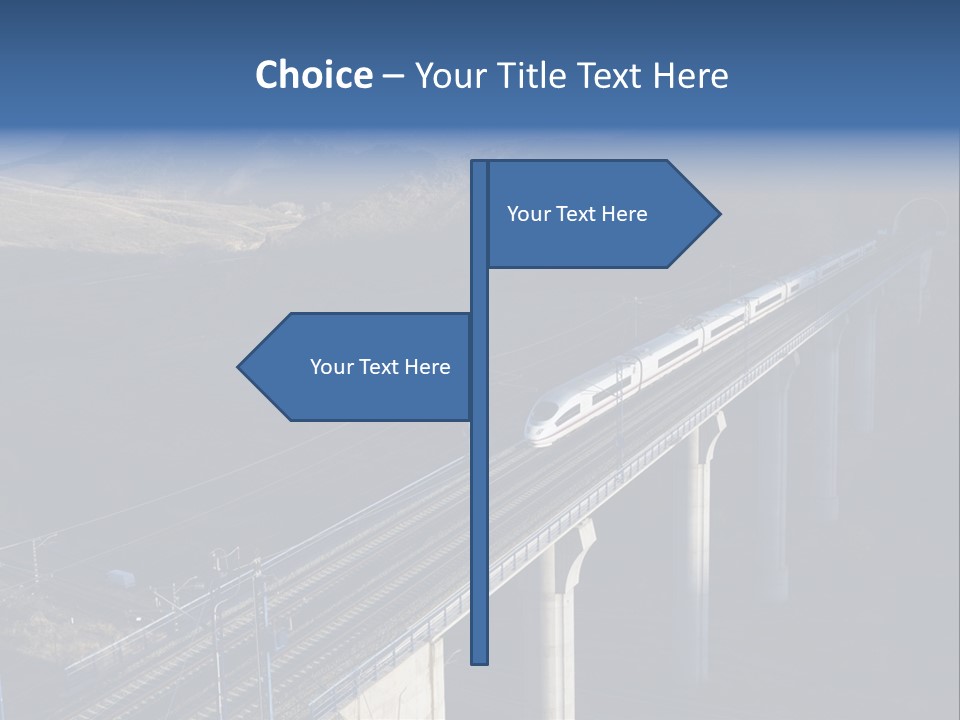 High Road Transport PowerPoint Template