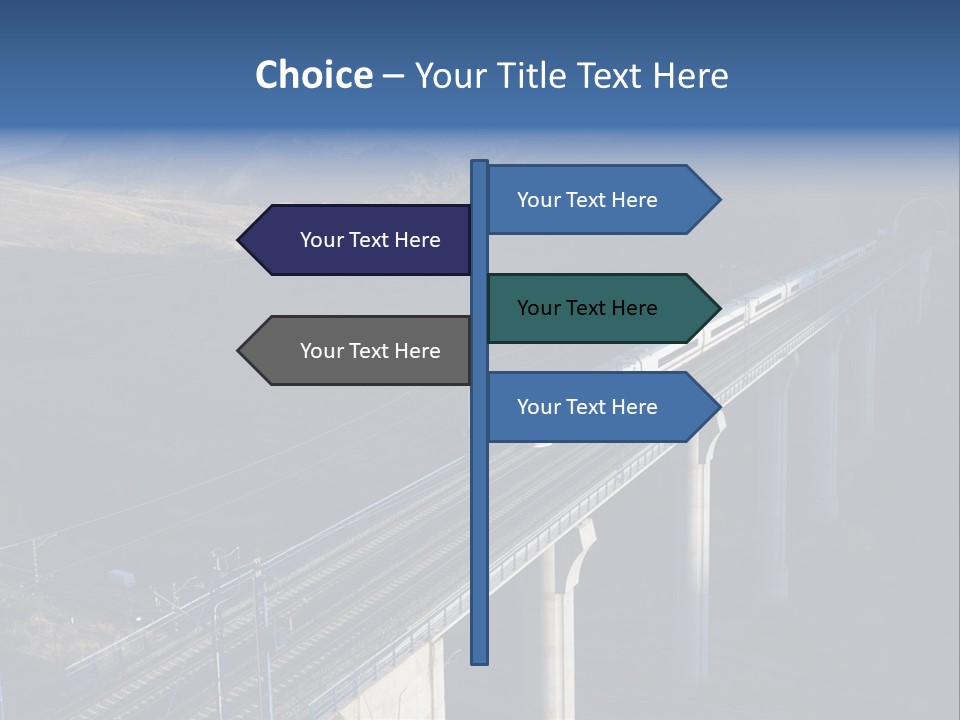 High Road Transport PowerPoint Template