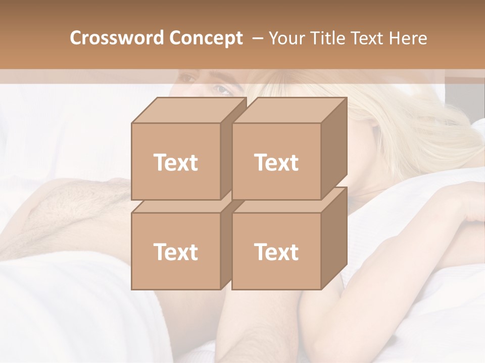 Man Relaxation Problem PowerPoint Template