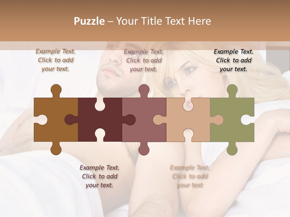 Man Relaxation Problem PowerPoint Template