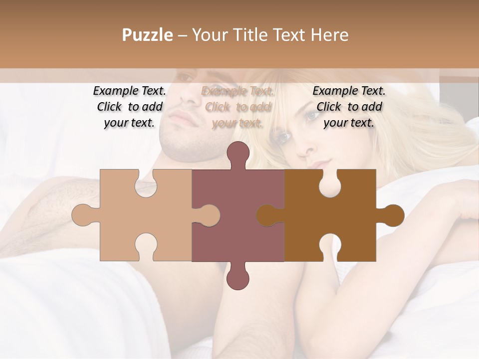 Man Relaxation Problem PowerPoint Template