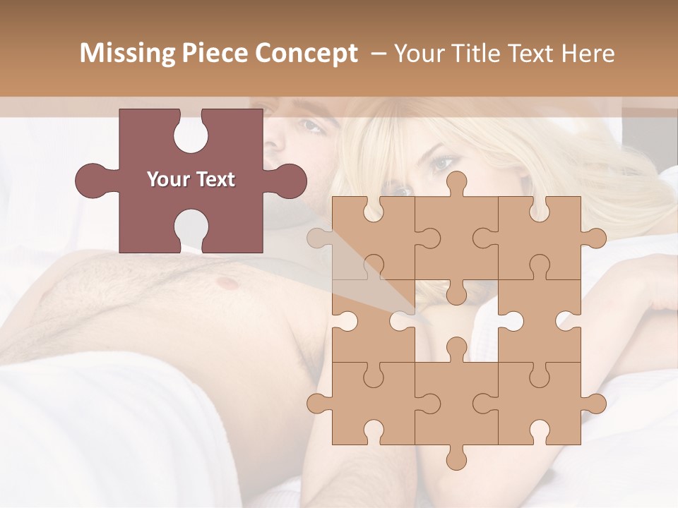 Man Relaxation Problem PowerPoint Template