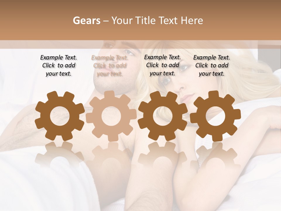 Man Relaxation Problem PowerPoint Template