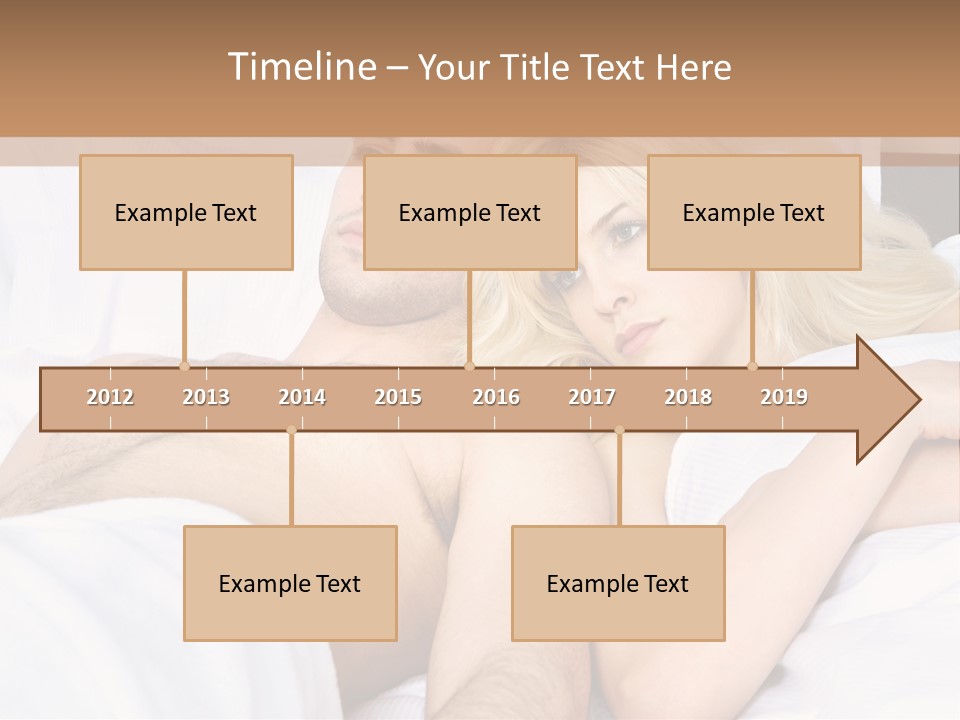 Man Relaxation Problem PowerPoint Template