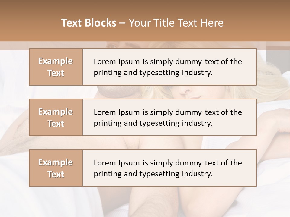 Man Relaxation Problem PowerPoint Template