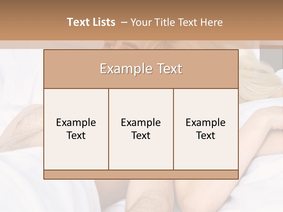 Man Relaxation Problem PowerPoint Template