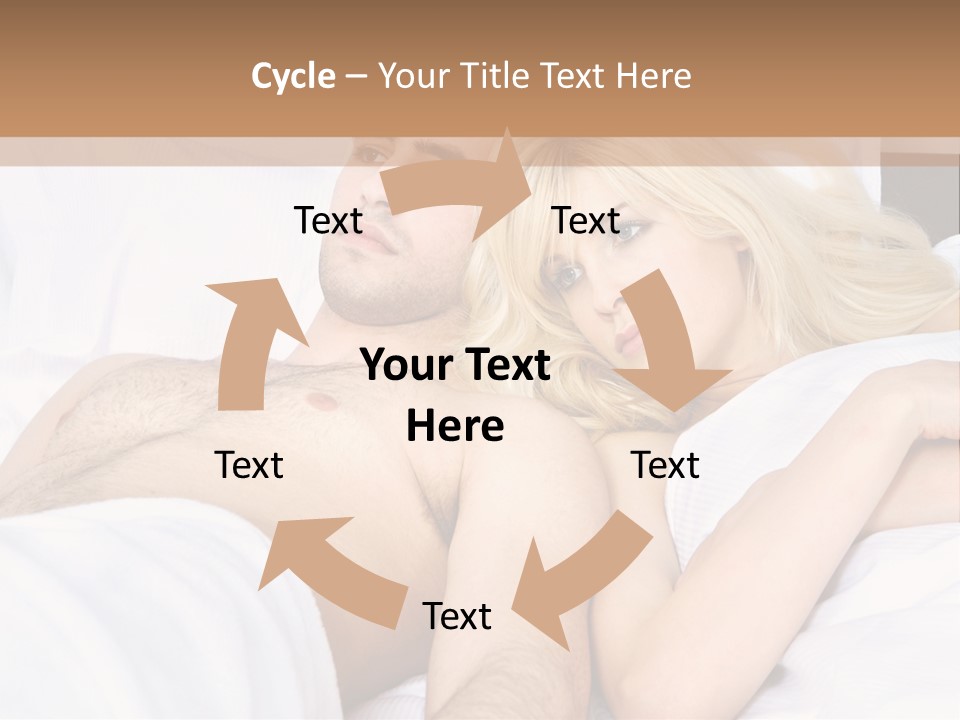 Man Relaxation Problem PowerPoint Template
