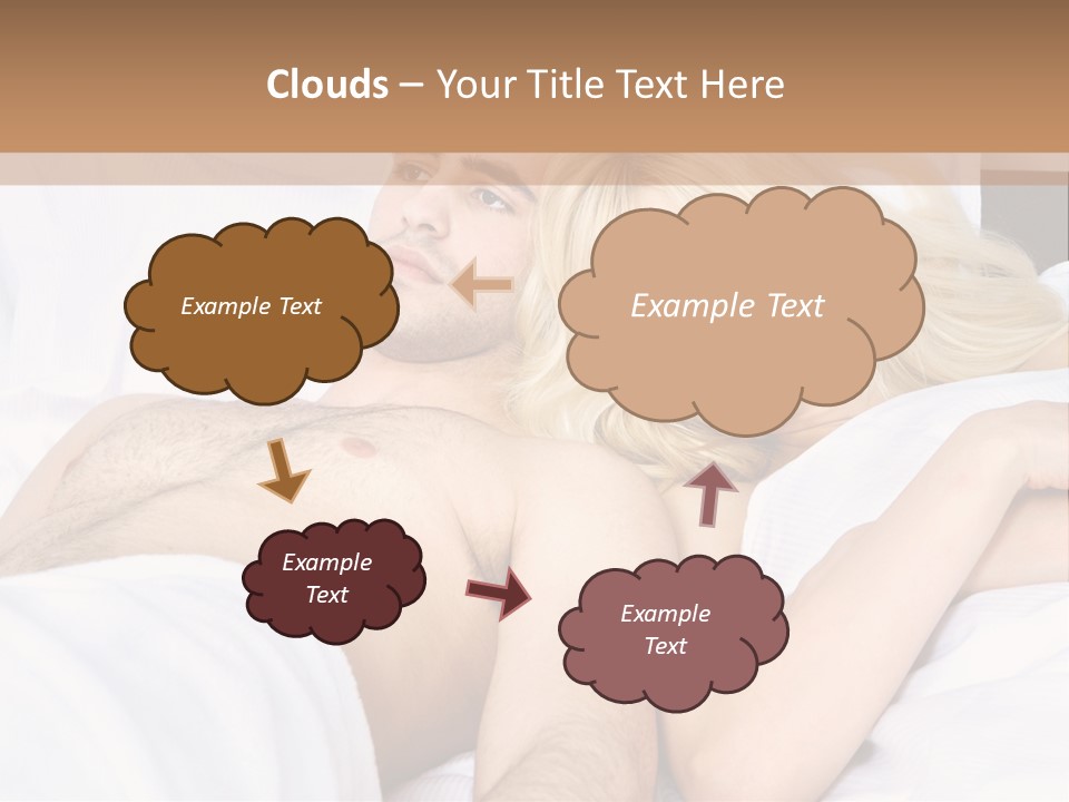 Man Relaxation Problem PowerPoint Template