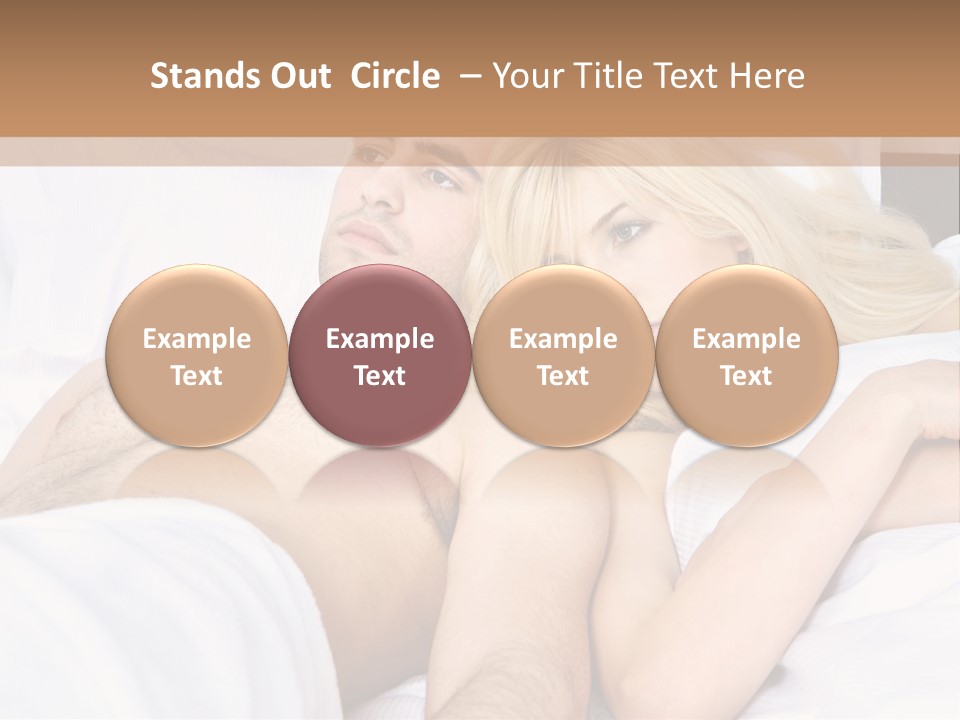 Man Relaxation Problem PowerPoint Template