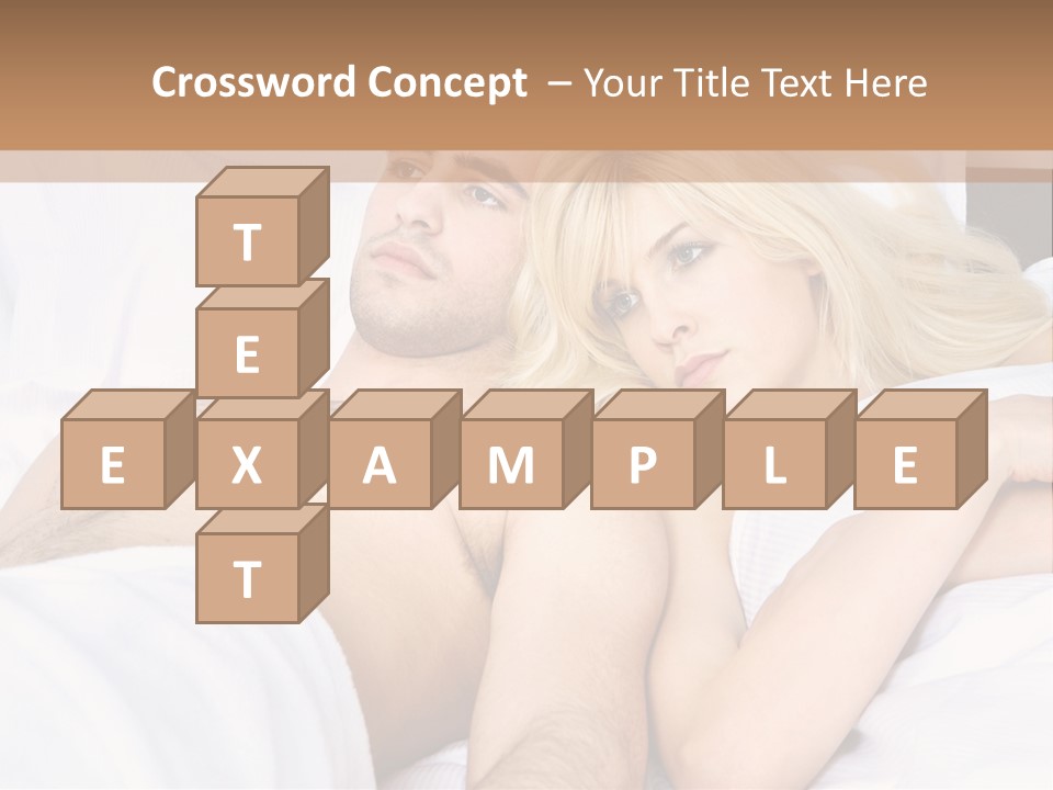 Man Relaxation Problem PowerPoint Template