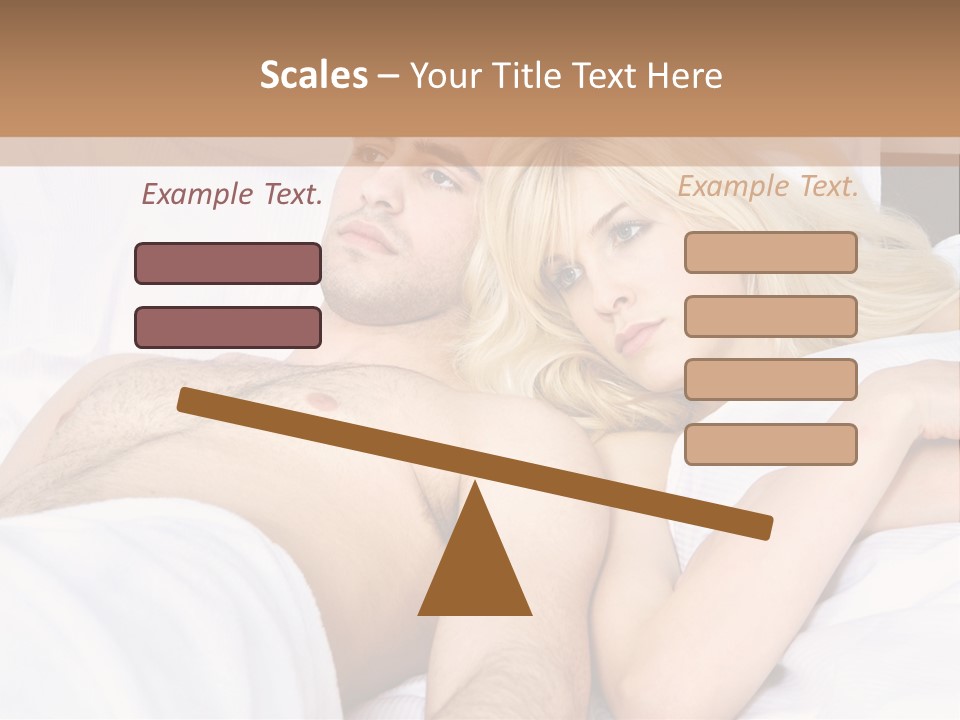 Man Relaxation Problem PowerPoint Template