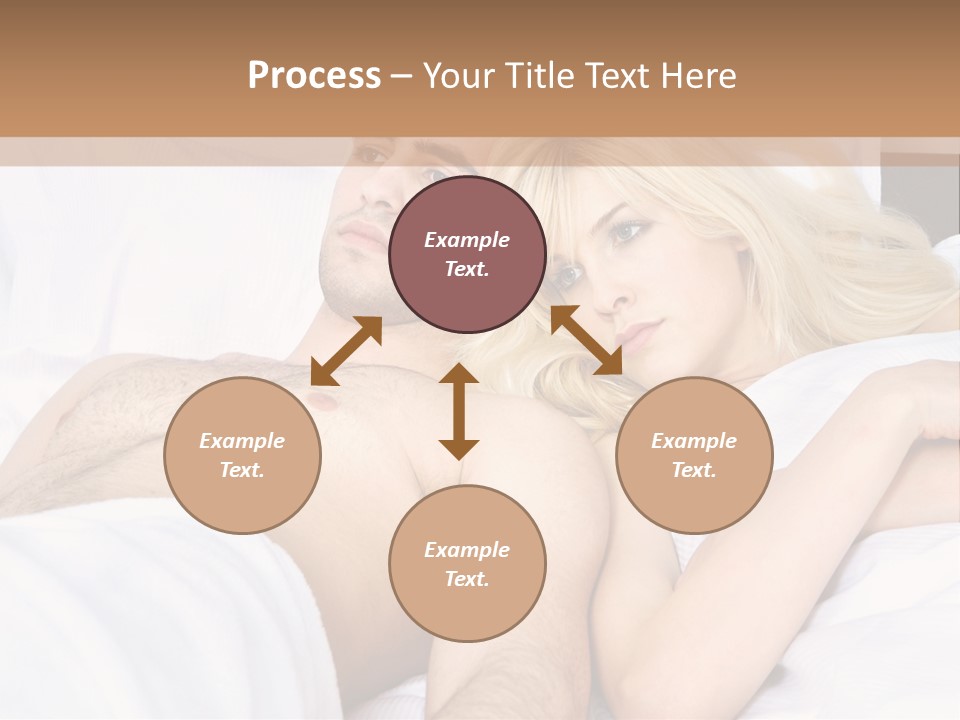 Man Relaxation Problem PowerPoint Template
