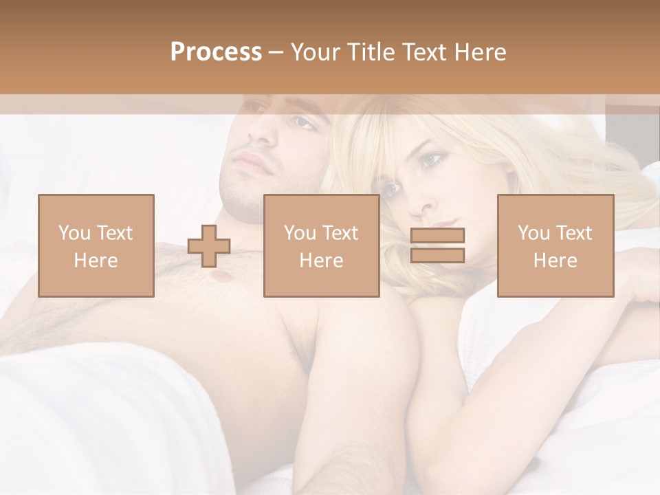 Man Relaxation Problem PowerPoint Template