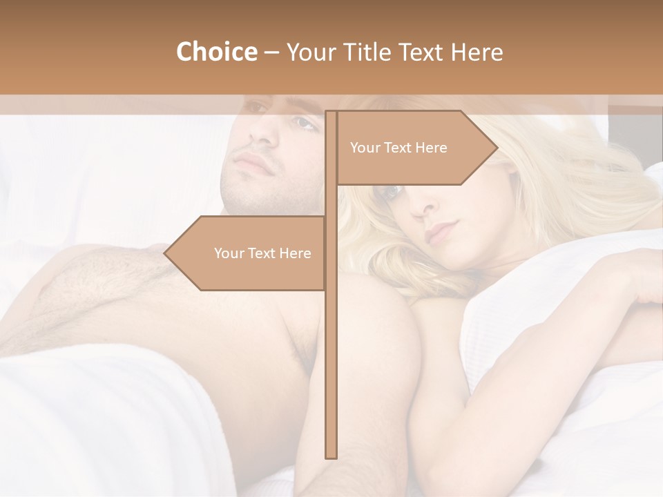 Man Relaxation Problem PowerPoint Template