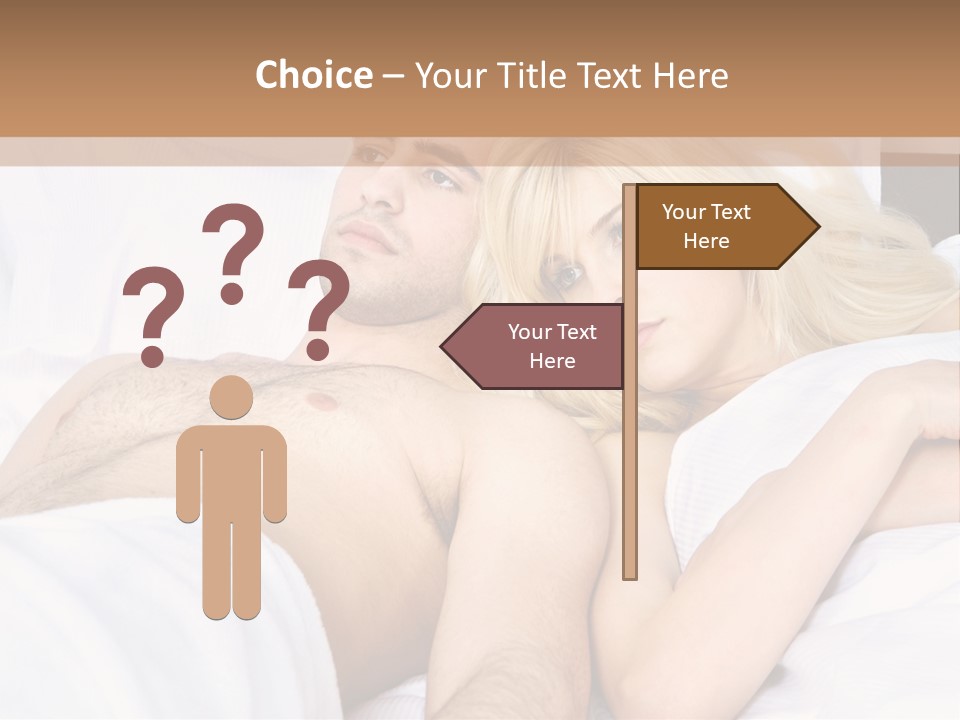 Man Relaxation Problem PowerPoint Template