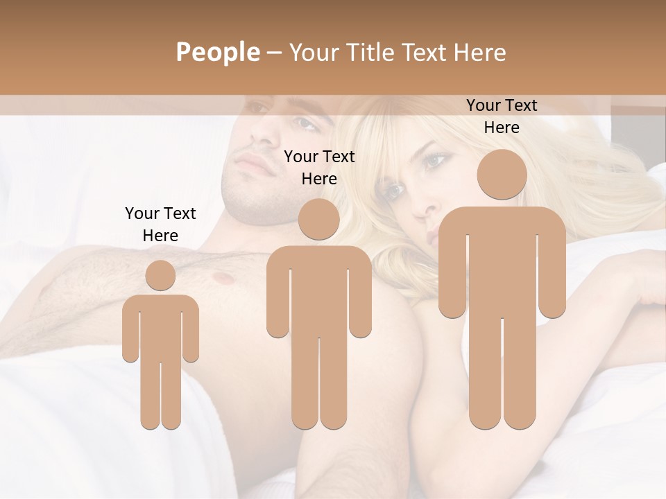 Man Relaxation Problem PowerPoint Template