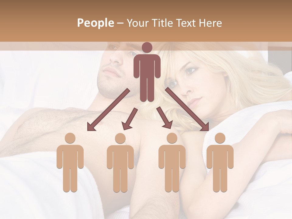 Man Relaxation Problem PowerPoint Template