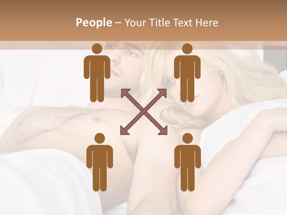 Man Relaxation Problem PowerPoint Template