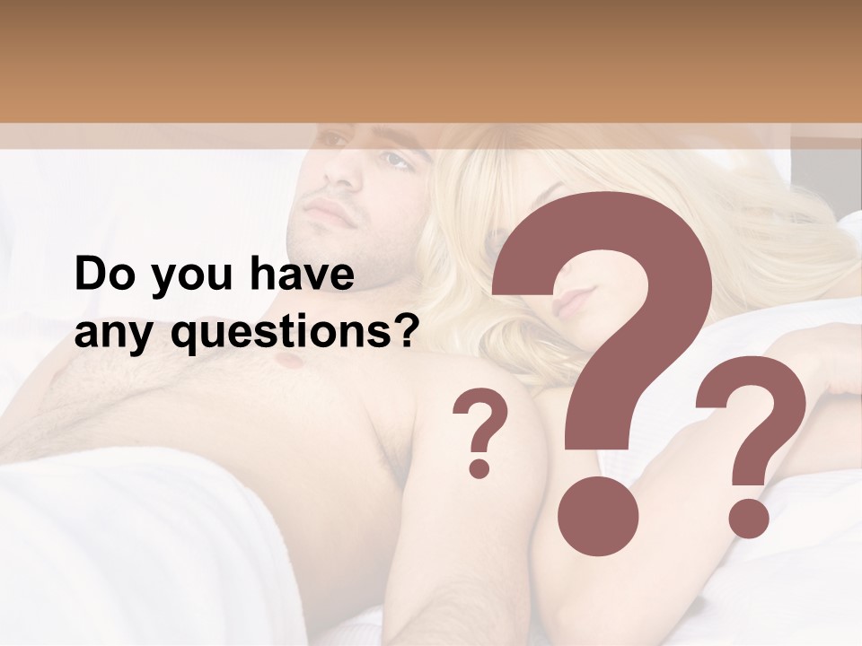 Man Relaxation Problem PowerPoint Template