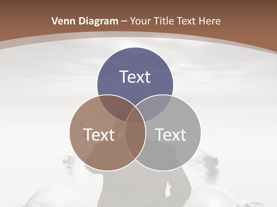 Bulb Brainstorm White PowerPoint Template