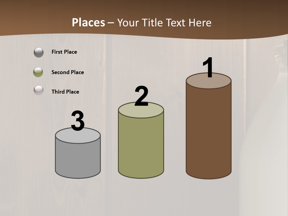 Calcium Groceries Old PowerPoint Template