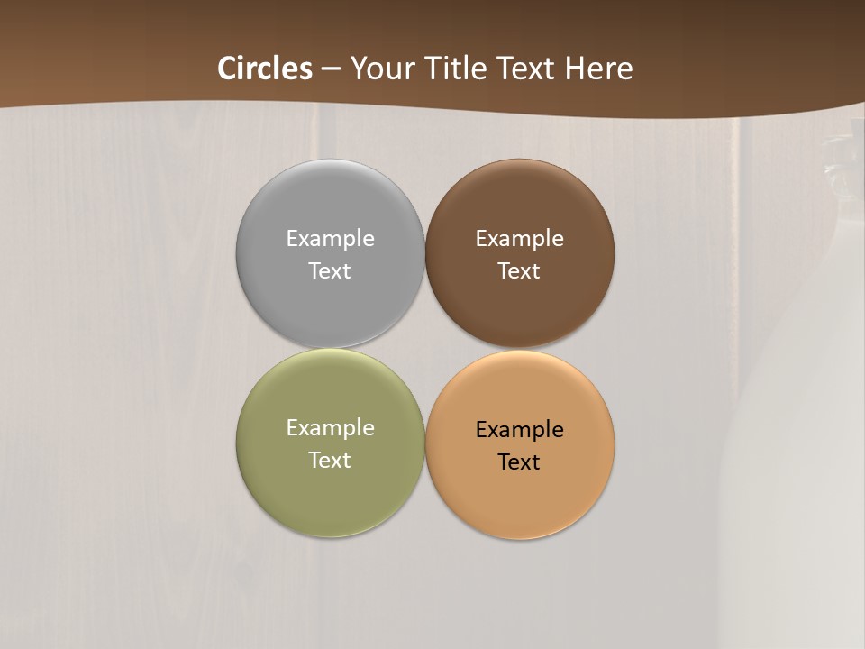 Calcium Groceries Old PowerPoint Template