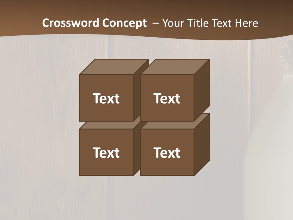 Calcium Groceries Old PowerPoint Template