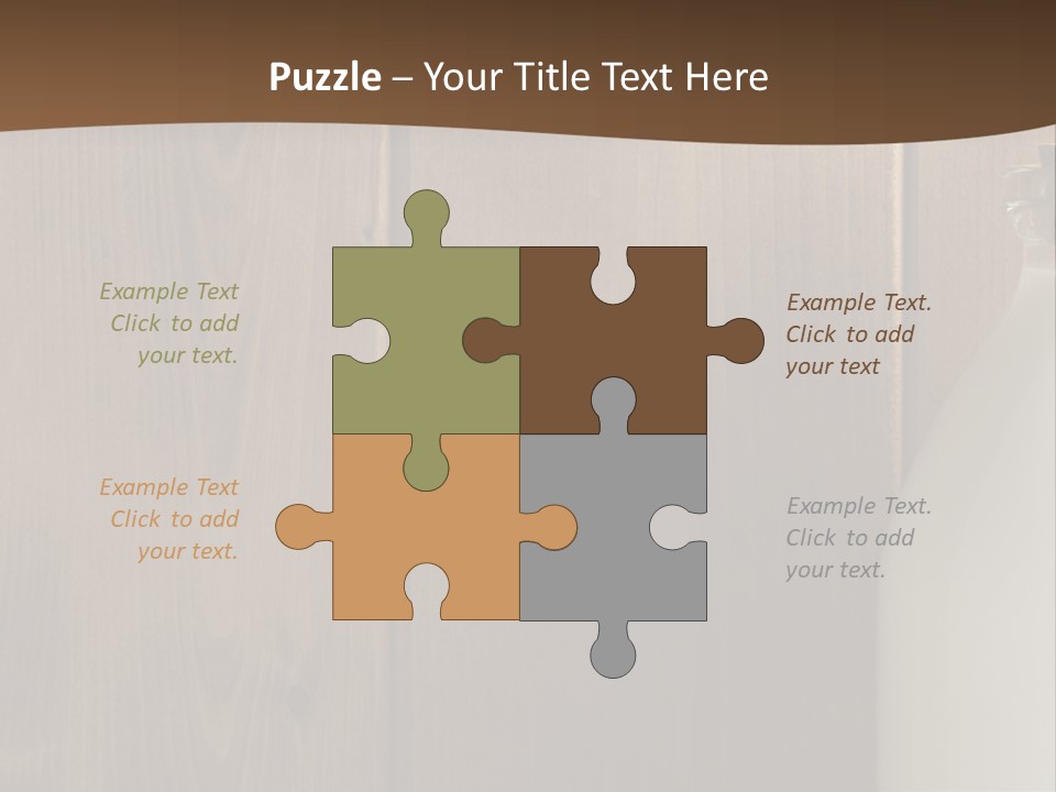 Calcium Groceries Old PowerPoint Template