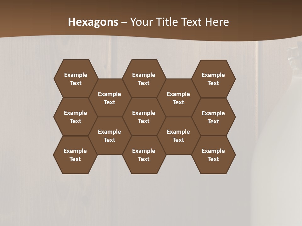 Calcium Groceries Old PowerPoint Template