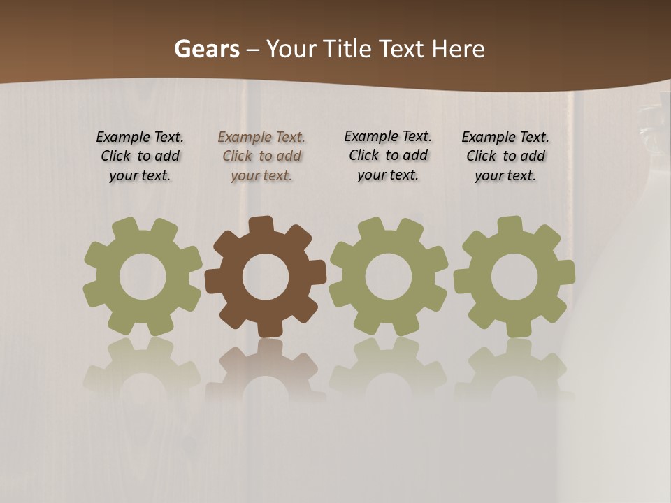 Calcium Groceries Old PowerPoint Template