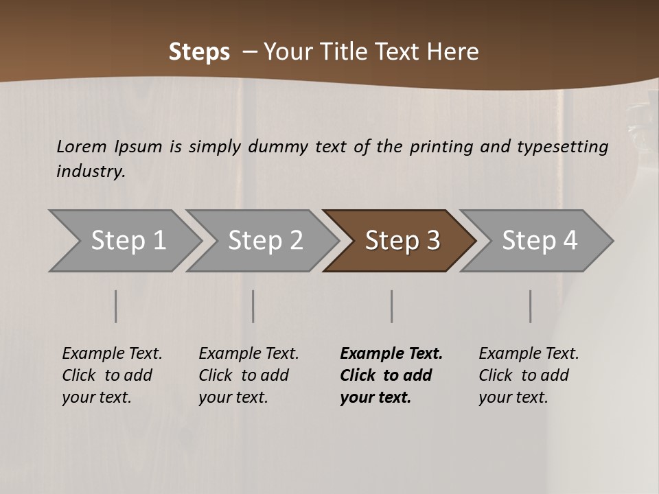 Calcium Groceries Old PowerPoint Template