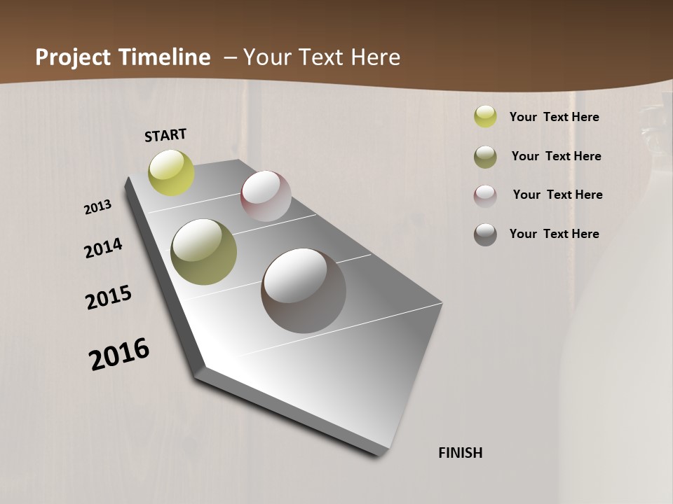 Calcium Groceries Old PowerPoint Template