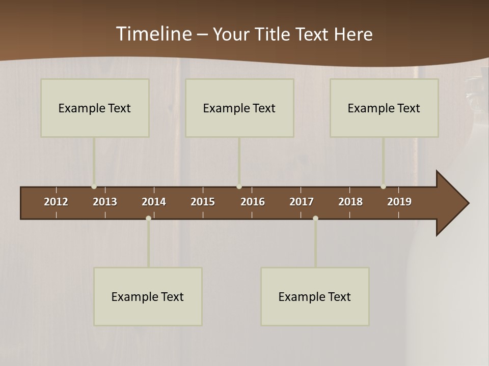 Calcium Groceries Old PowerPoint Template