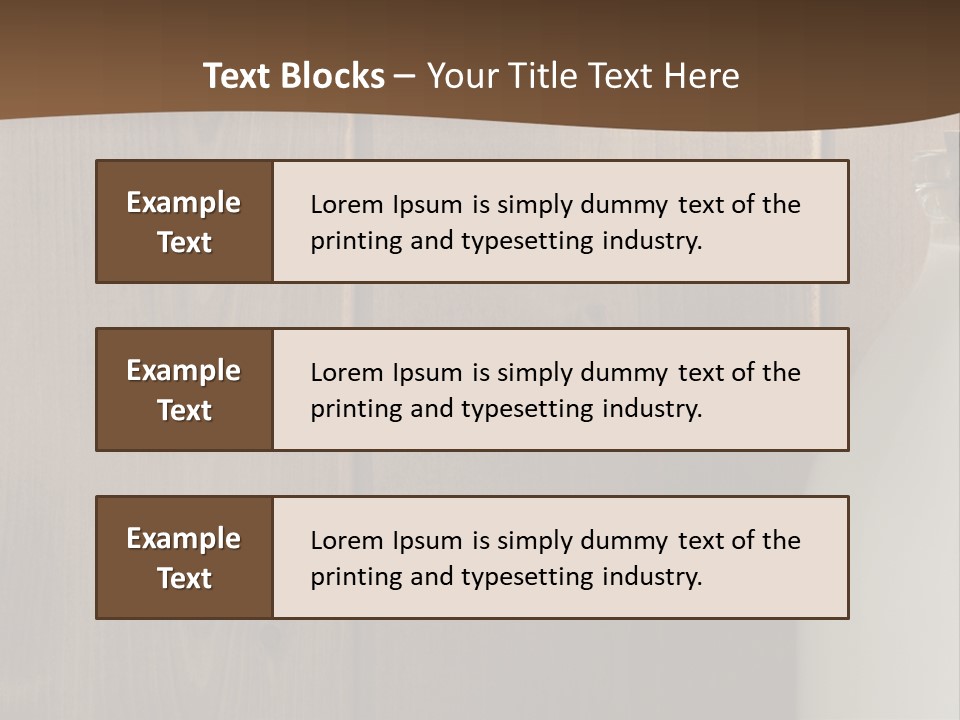 Calcium Groceries Old PowerPoint Template