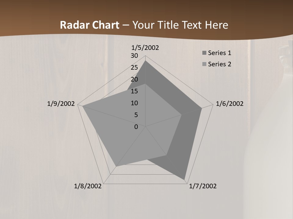 Calcium Groceries Old PowerPoint Template