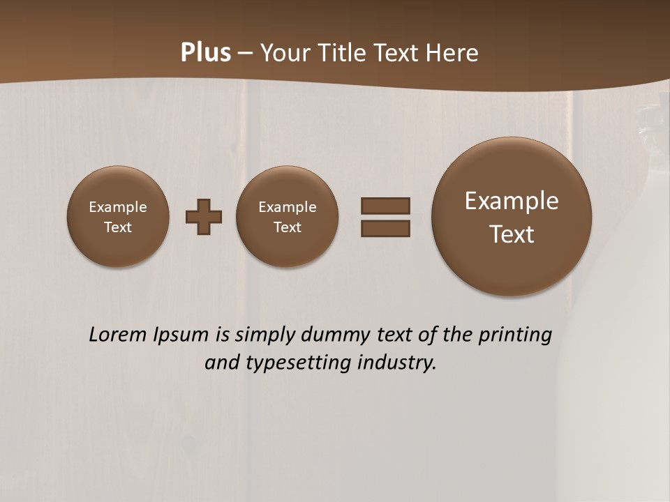 Calcium Groceries Old PowerPoint Template