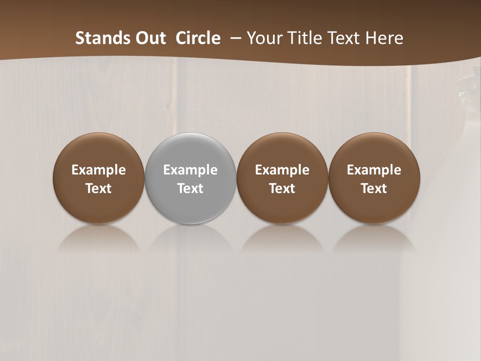 Calcium Groceries Old PowerPoint Template