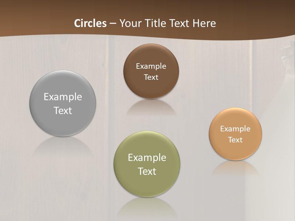 Calcium Groceries Old PowerPoint Template