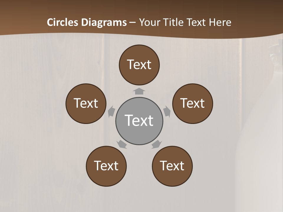 Calcium Groceries Old PowerPoint Template