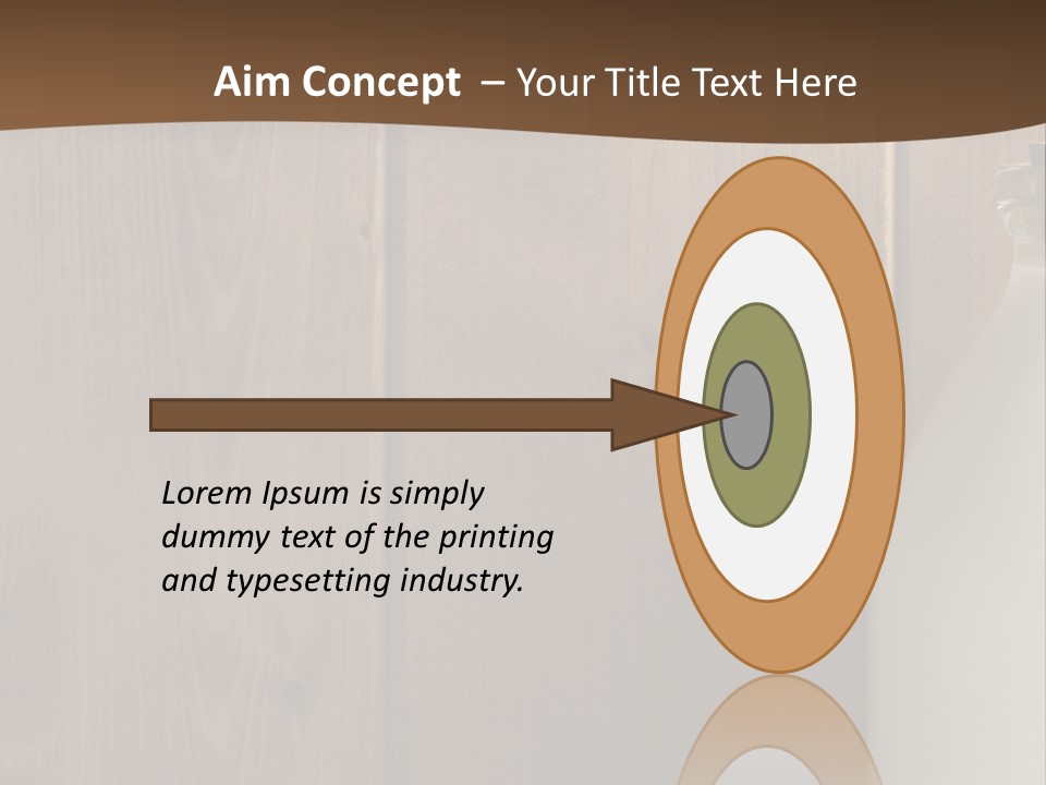 Calcium Groceries Old PowerPoint Template