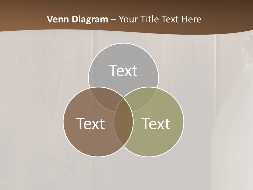 Calcium Groceries Old PowerPoint Template