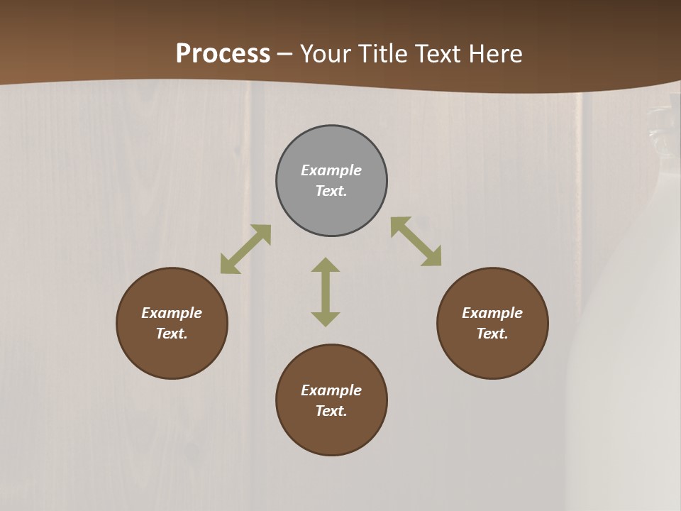 Calcium Groceries Old PowerPoint Template