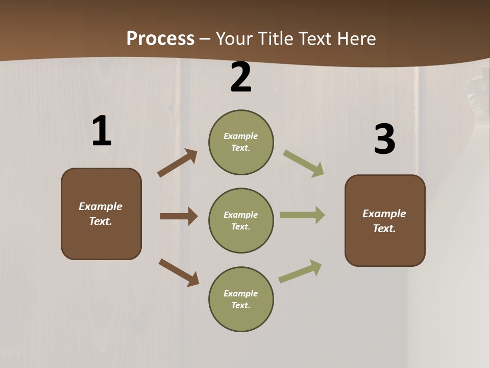 Calcium Groceries Old PowerPoint Template