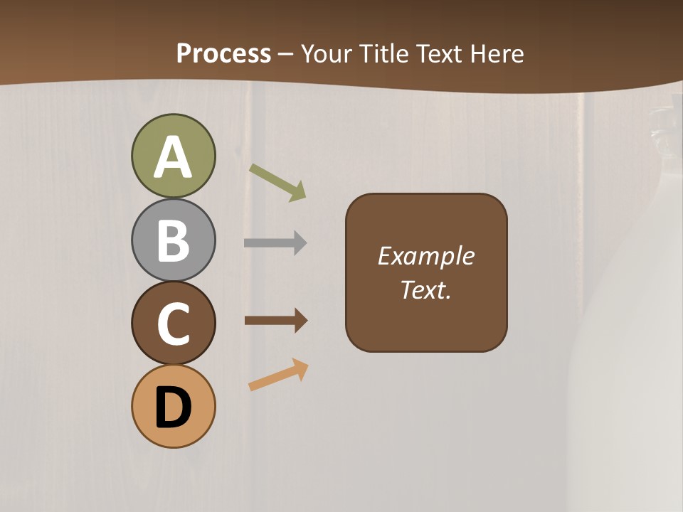 Calcium Groceries Old PowerPoint Template