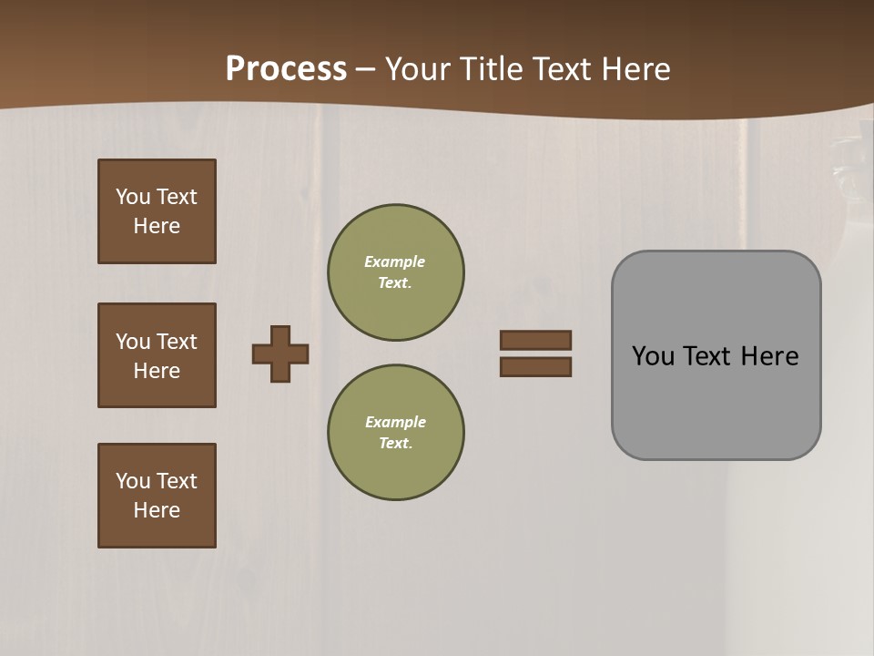Calcium Groceries Old PowerPoint Template