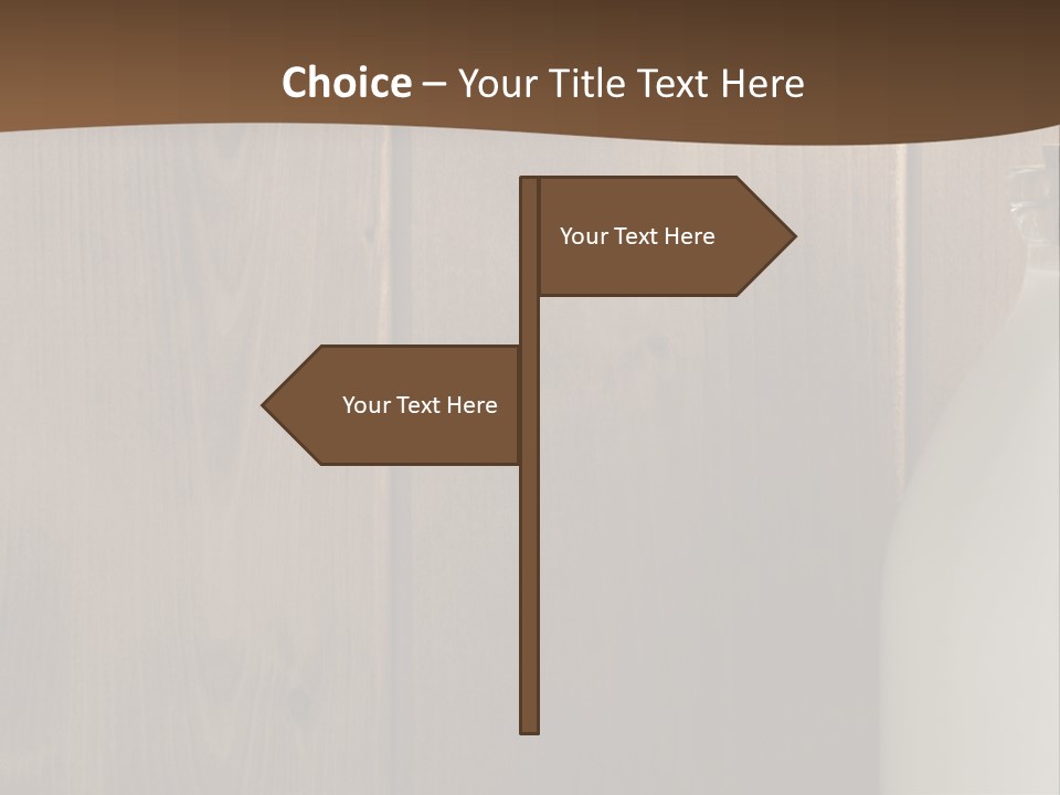 Calcium Groceries Old PowerPoint Template