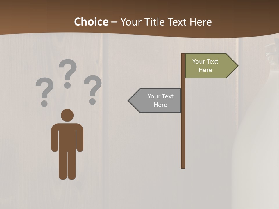 Calcium Groceries Old PowerPoint Template