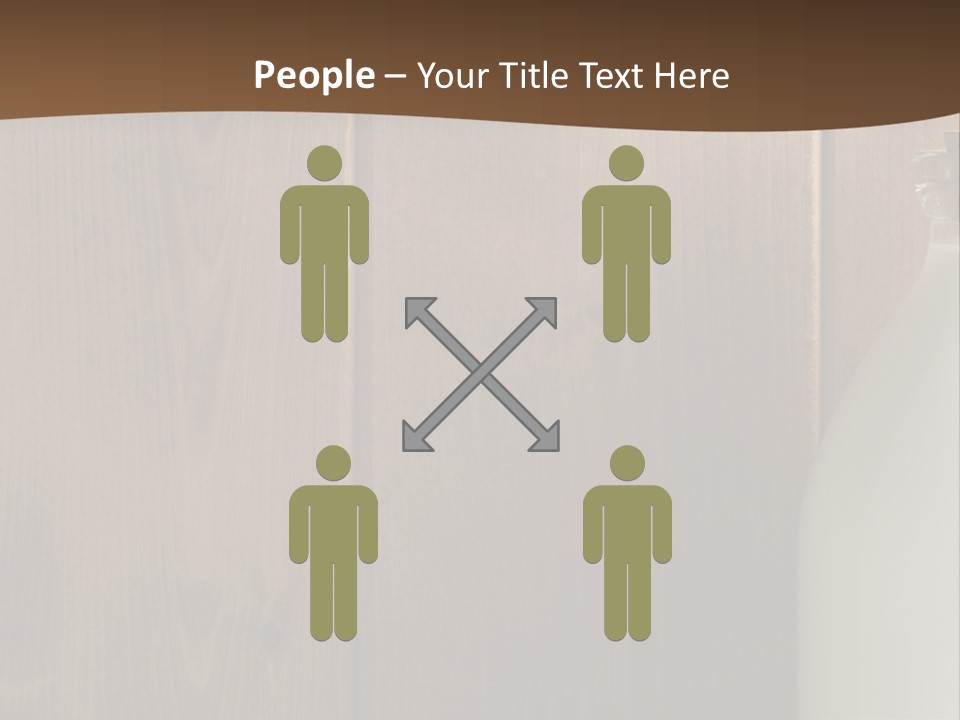 Calcium Groceries Old PowerPoint Template