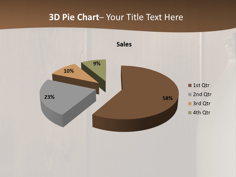 Calcium Groceries Old PowerPoint Template
